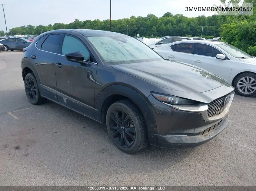 Photo 2 of vehicle VIN 3MVDMBDY3MM250657