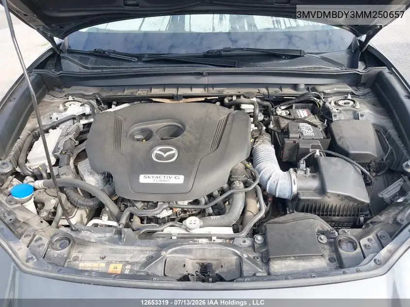 Photo 11 of vehicle VIN 3MVDMBDY3MM250657