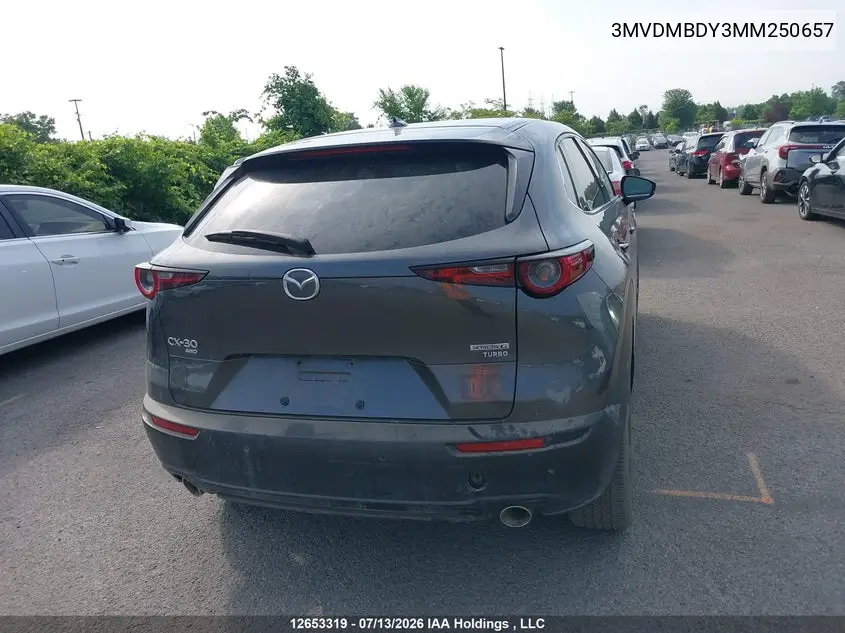 Photo 18 of vehicle VIN 3MVDMBDY3MM250657