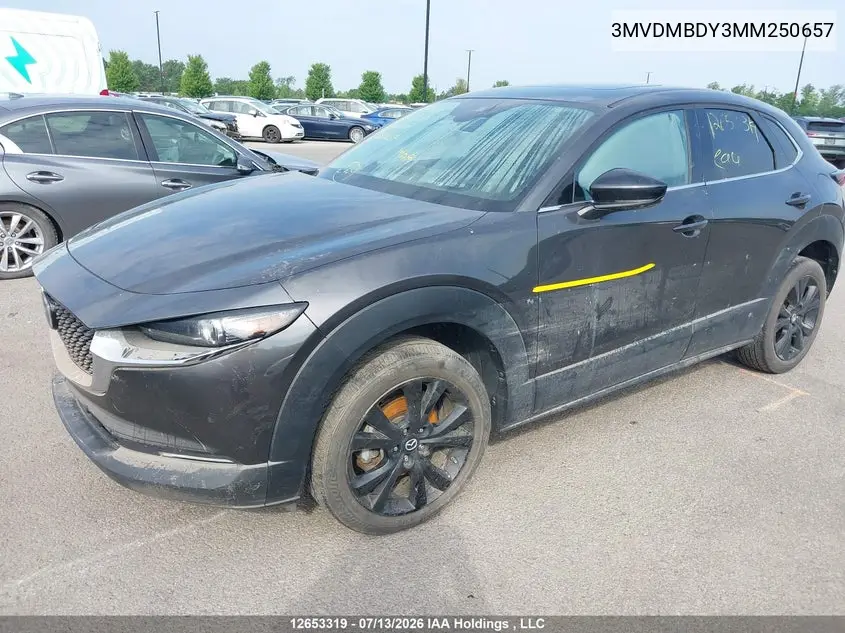 Photo 7 of vehicle VIN 3MVDMBDY3MM250657